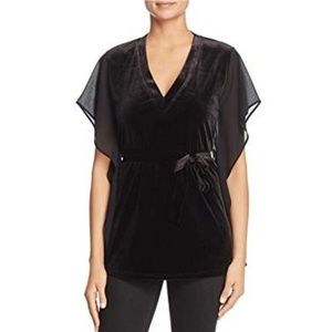 NWT MICHAEL Michael Kors Velvet Top *Without Belt